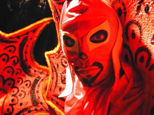 Ghost Train - Iguana costume detail